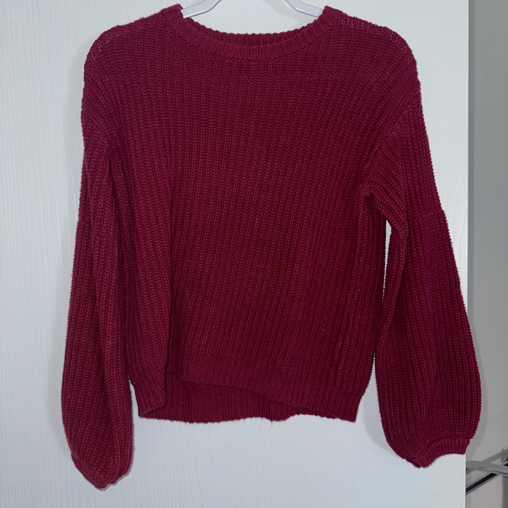 Amuse Society, red sweater. XS.